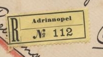 Postmarks of Adrianopel