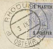 Postmark of Rhodes