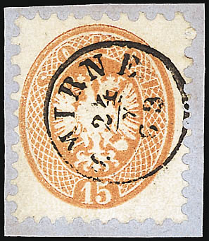 Postmark of Smyrne (Smyrna/Izmir)