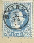 Postmark of Smyrne (Smyrna/Izmir)